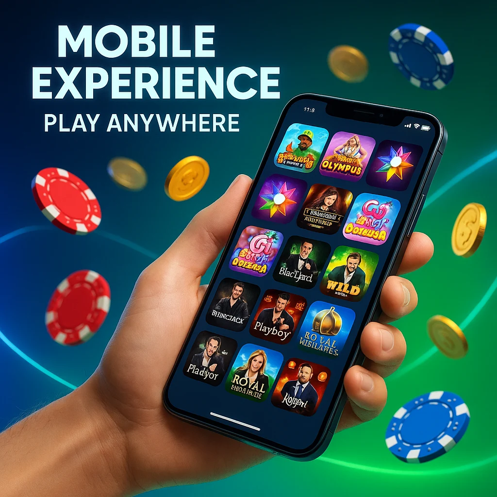 Rooli Casino banner - Welcome Bonus and Free Spins